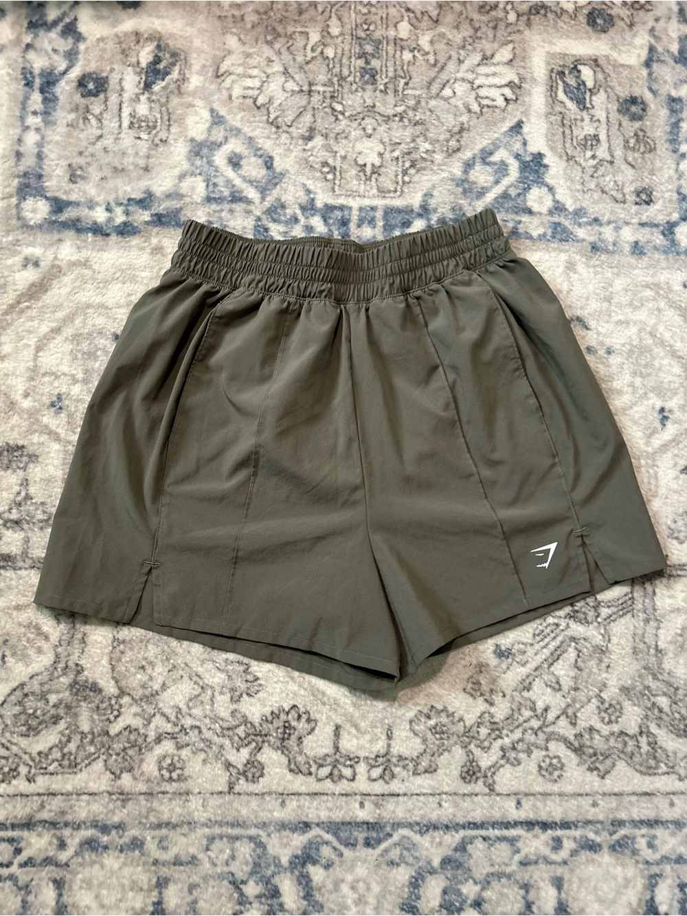 Gymshark Women's Olive Green Training Shorts